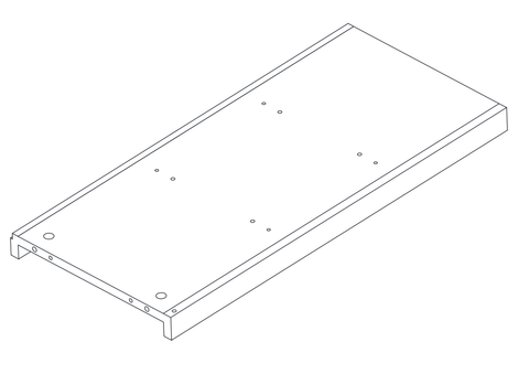 Prescott Tall Cabinet - Part 02 - Upper Left Side Board