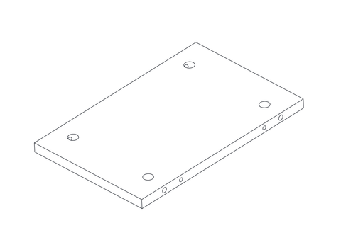 Prescott Tall Cabinet - Part 04 - Bottom Board