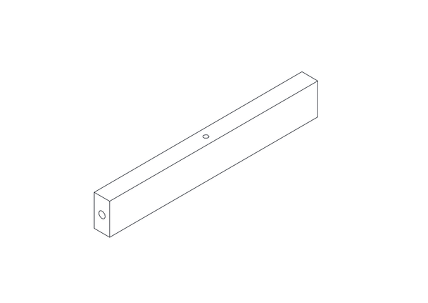 Prescott Tall Cabinet - Part 05 - Upper Cross Bar