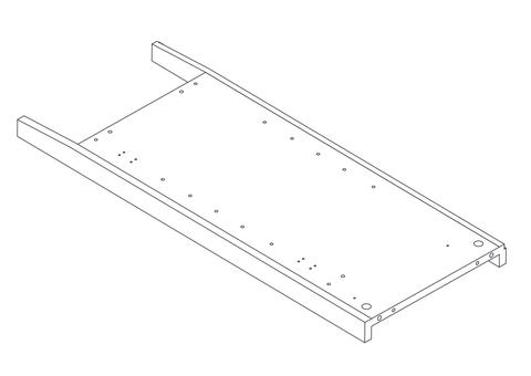 Prescott Tall Cabinet - Part 09 - Lower Right Side Board