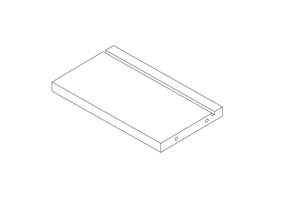 Prescott Tall Cabinet - Part 14 - Drawer Back Board