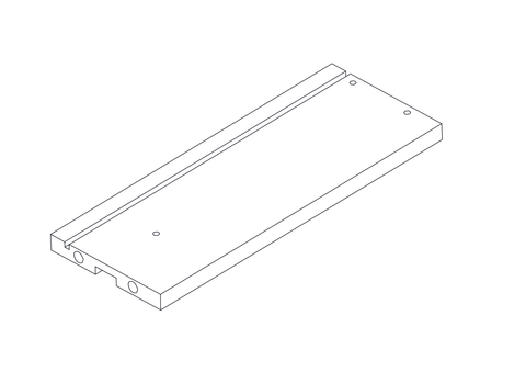 Prescott Tall Cabinet - Part 16 - Drawer Right Side Panel