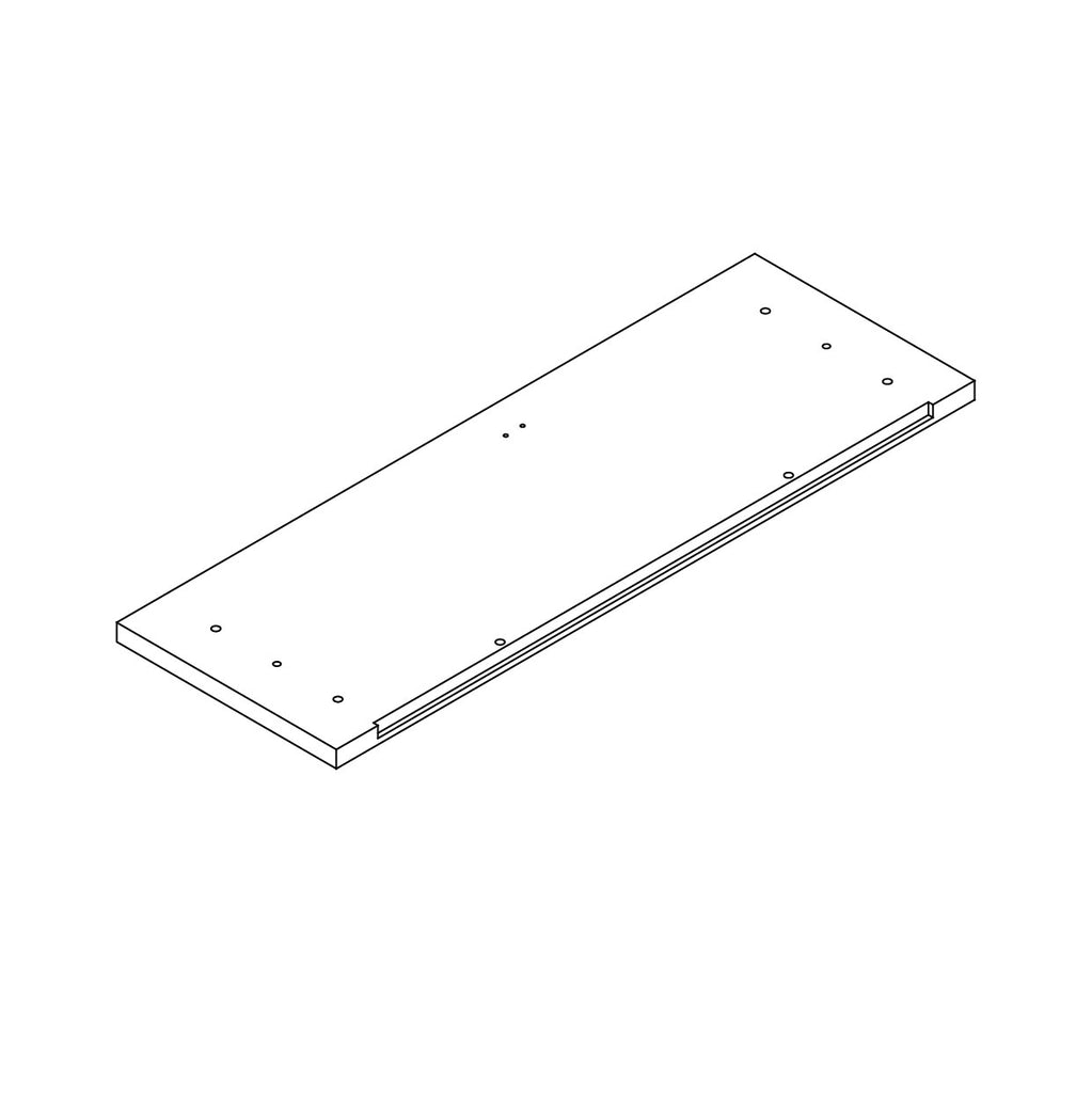 Danbury Two-Door Wall Cabinet - Part 01 - Top Board