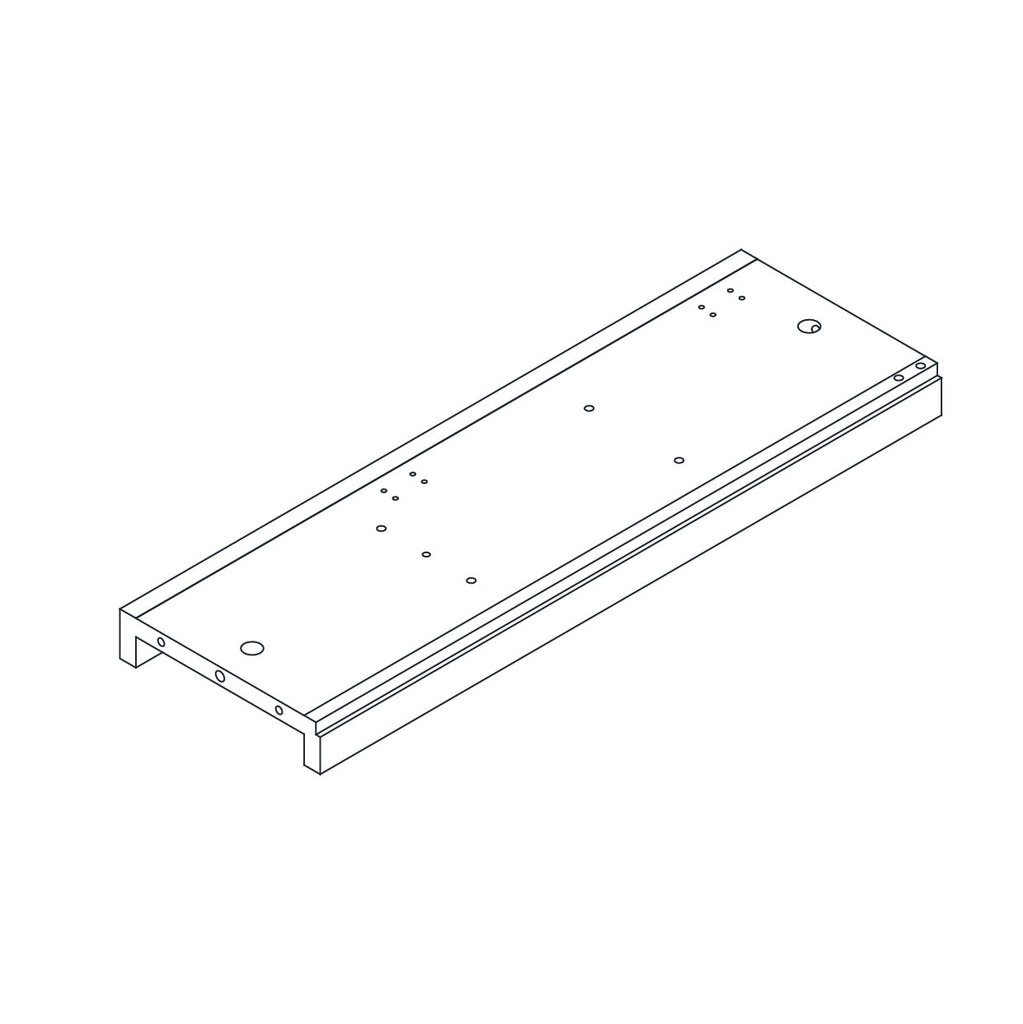 Danbury Two-Door Wall Cabinet - Part 02 - Left Side Panel
