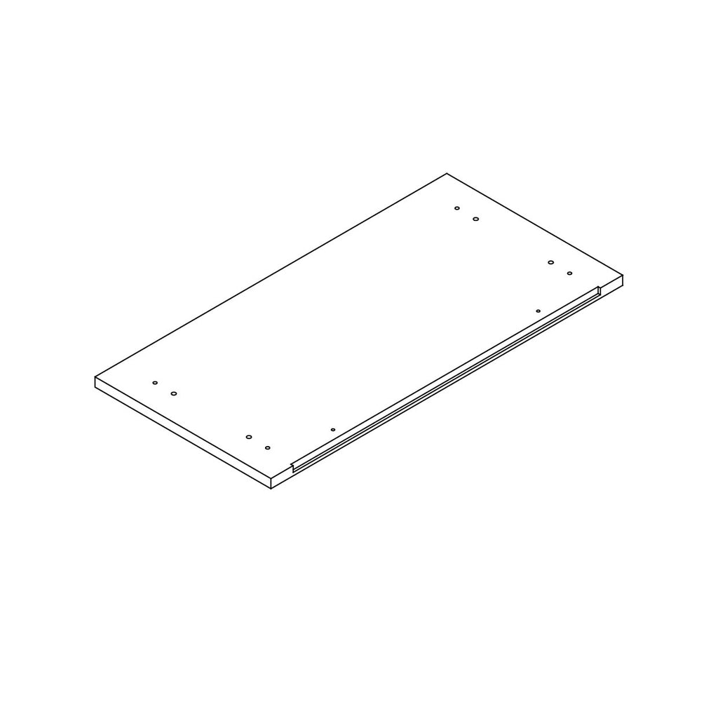 Danbury Two-Door Floor Cabinet - Part 01 - Top Board