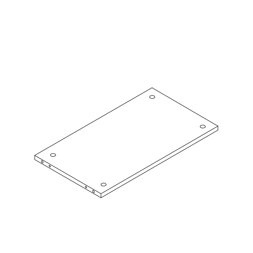 Danbury Two-Door Floor Cabinet - Part 04 - Bottom Board