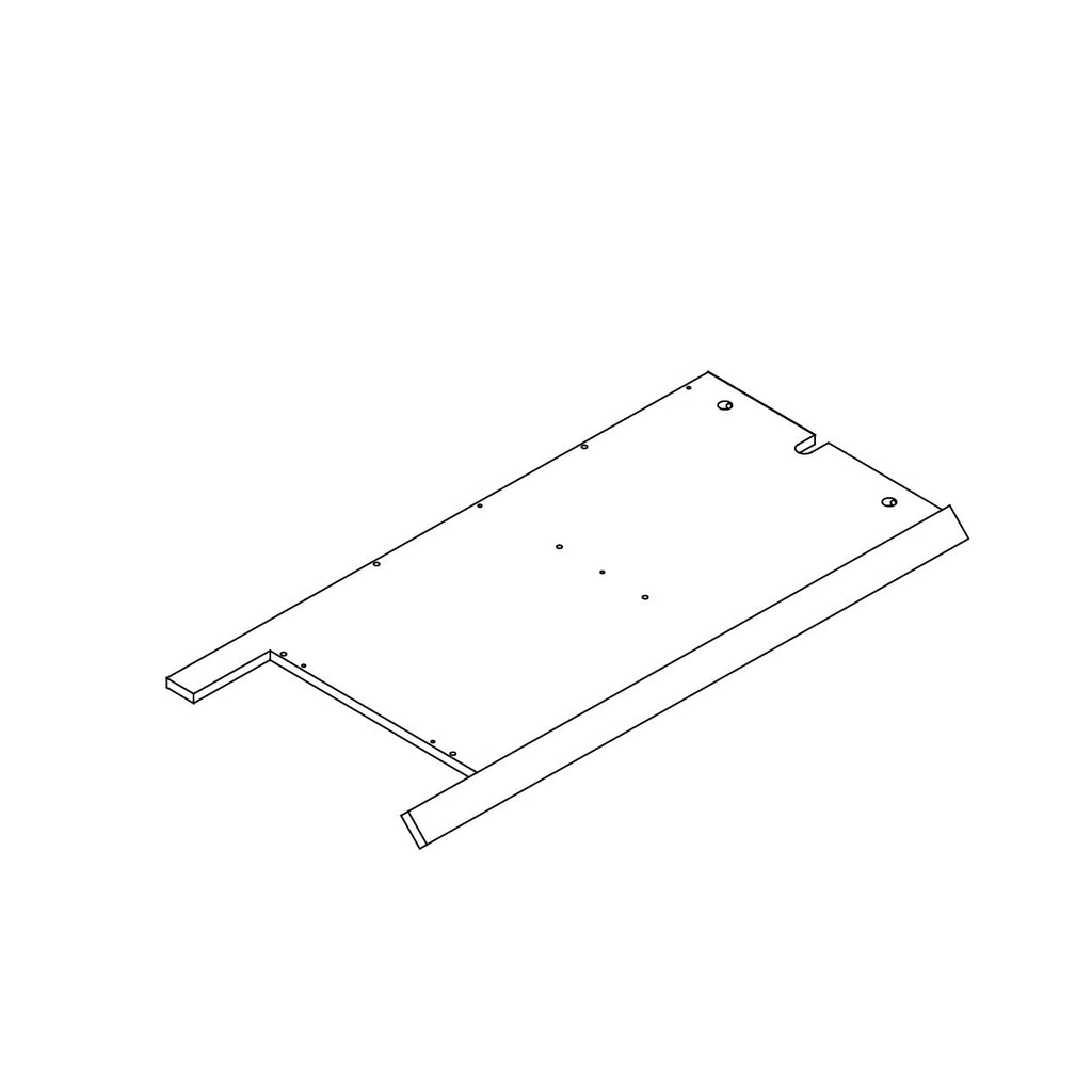 Danbury Two-Door Corner Cabinet - Part 03 - Right Side Panel