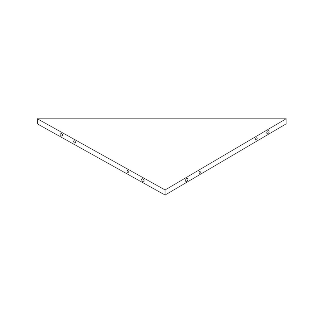 Danbury Two-Door Corner Cabinet - Part 04 - Bottom Board