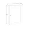 Ashland Wall Cabinet with Mirror