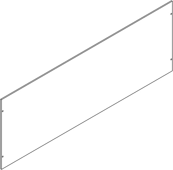 Monroe Two-Door Wall Cabinet - Part 10 - Middle Back Board