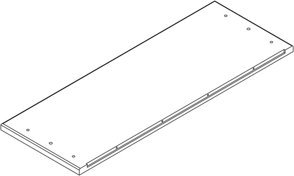 Monroe Two-Door Wall Cabinet - Part 11 - Lower Back Board
