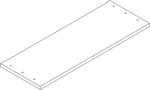Monroe Two-Door Wall Cabinet - Part 03 - Bottom Board