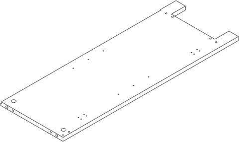 Monroe Two-Door Floor Cabinet - Part 05 - Left Side Panel