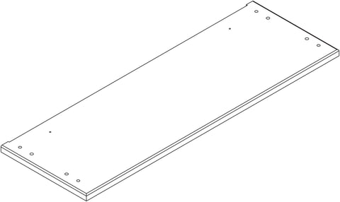 Monroe Bathroom Spacesaver - Part 01 - Top Board