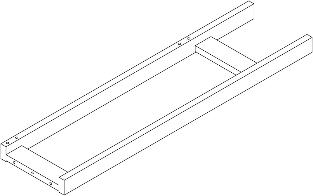 Monroe Bathroom Spacesaver - Part 07 - Lower Left Side Frame