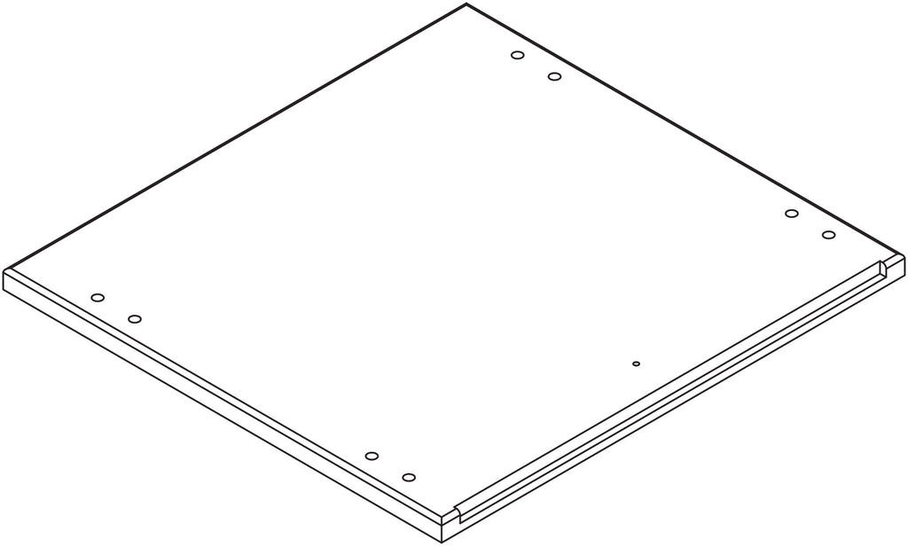 Monroe Two-Door Tall Cabinet - Part 01 - Top Board