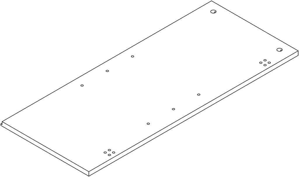 Monroe Two-Door Tall Cabinet - Part 03 - Upper Right Side Panel