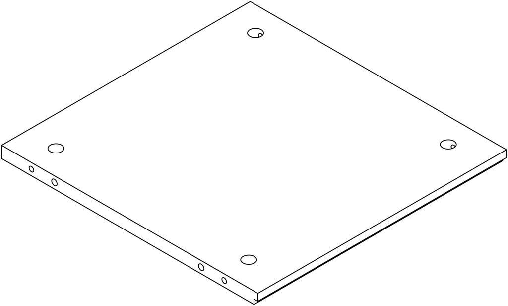 Monroe Two-Door Tall Cabinet - Part 06 - Bottom Board