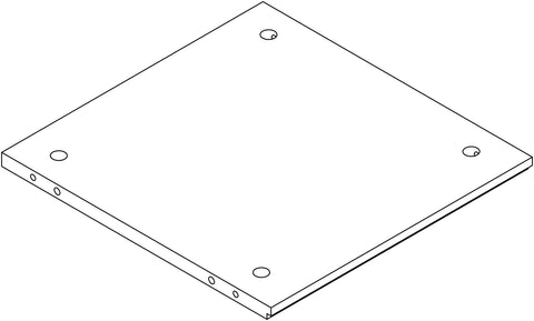 Monroe Two-Door Tall Cabinet - Part 06 - Bottom Board