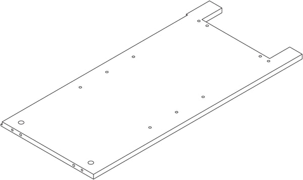 Monroe Two-Door Tall Cabinet - Part 07 - Lower Left Side Panel