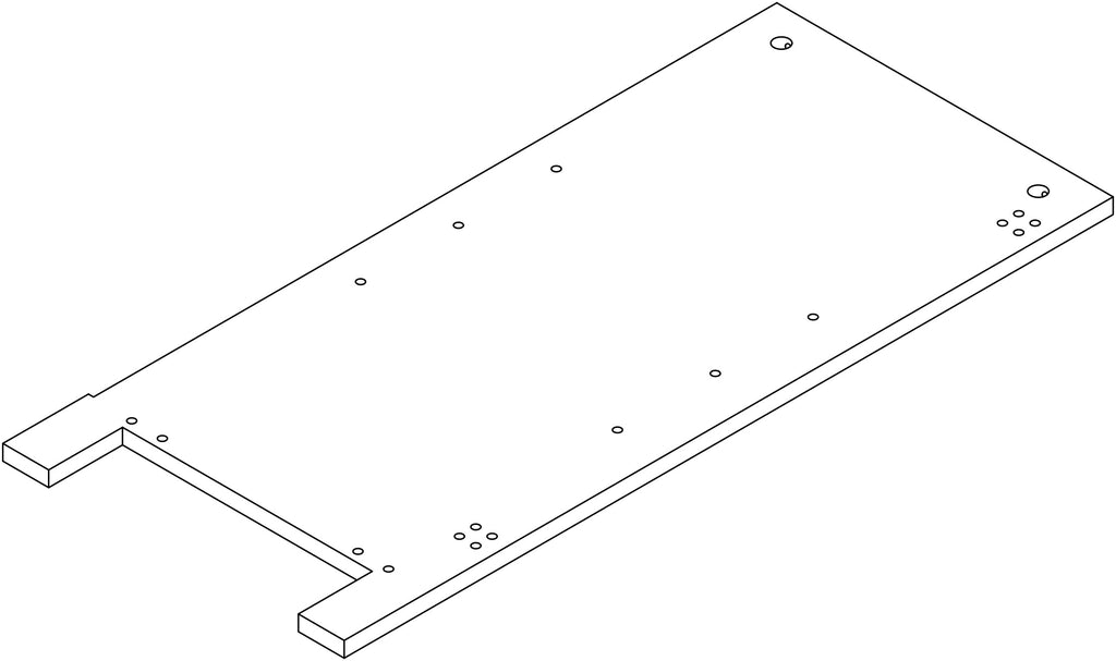 Monroe Two-Door Tall Cabinet - Part 08 - Lower Right Side Panel