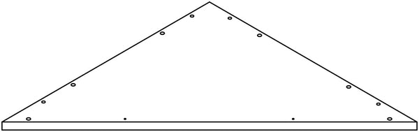 Monroe Tall Corner Cabinet - Part 01 - Top Board