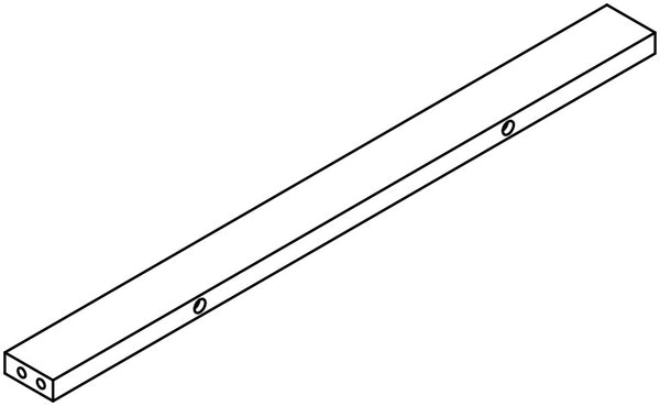 Monroe Tall Corner Cabinet - Part 04 - Upper Cross Bar