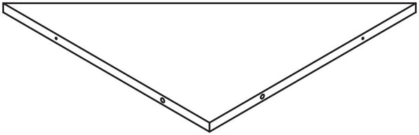 Monroe Tall Corner Cabinet - Part 07 - Shelf