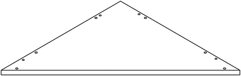 Monroe Tall Corner Cabinet - Part 08 - Middle Connection Board