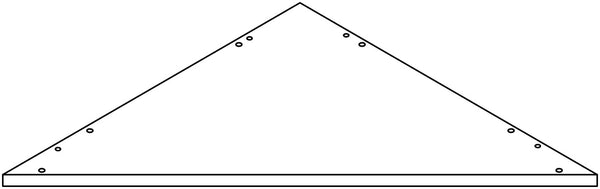 Monroe Tall Corner Cabinet - Part 08 - Middle Connection Board