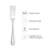 46-Piece Personalized Flatware - Beaded Pattern