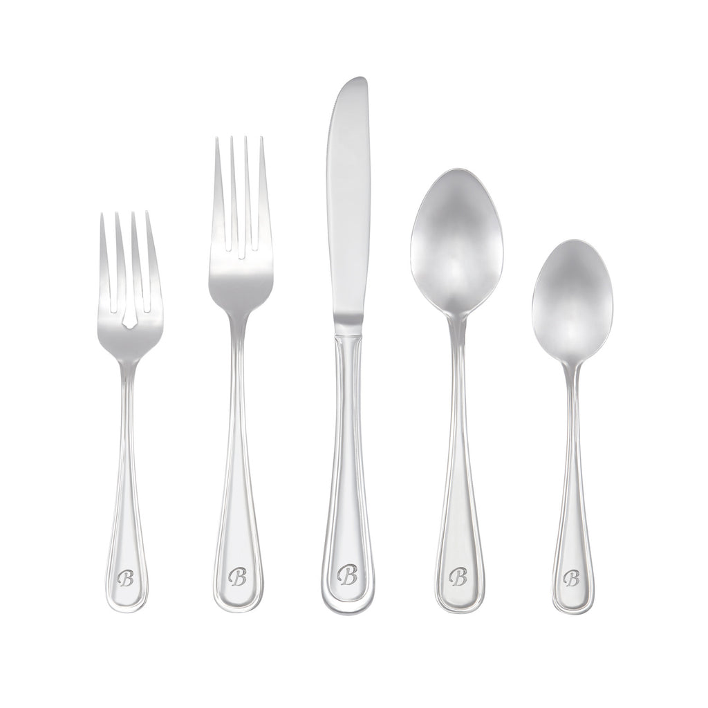 46-Piece Personalized Flatware - Marina Pattern - Parts