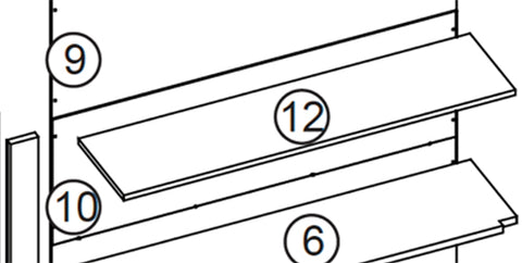Somerset Spacesaver - Part 10 - Middle Back Board