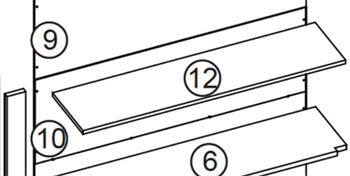 Somerset Spacesaver - Part 10 - Middle Back Board