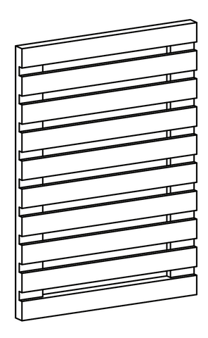 Bayfield Two-Door Floor Cabinet - Part 11 - Door