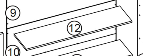 Somerset Spacesaver - Part 12 - Adjustable Shelf