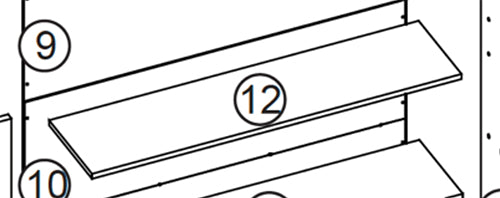 Somerset Spacesaver - Part 12 - Adjustable Shelf