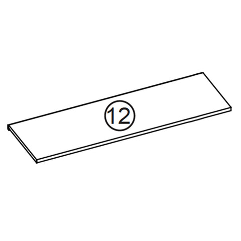 Somerset Two-Door Wall Cabinet - Part 12 - Adjustable Shelf