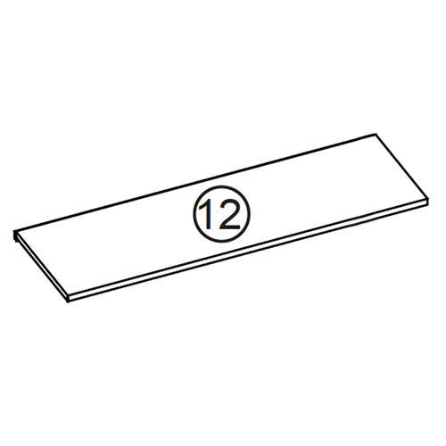 Somerset Two-Door Wall Cabinet - Part 12 - Adjustable Shelf