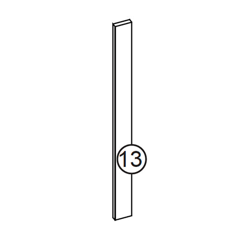 Somerset Two-Door Wall Cabinet - Part 13 - Right Support Board