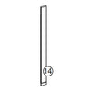 Somerset Single Door Floor Cabinet - Part 14 - Left Support Board