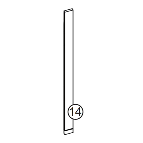Somerset Single Door Floor Cabinet - Part 14 - Left Support Board