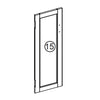 Somerset Two Door Floor Cabinet - Part 15 - Left Door