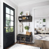 Woodbury Storage Bench with Cubbies