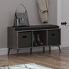Woodbury Storage Bench with Cubbies
