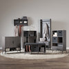 Woodbury Storage Bench with Cubbies