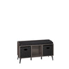Woodbury Storage Bench with Cubbies
