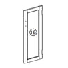Somerset Two Door Floor Cabinet - Part 16 - Right Door