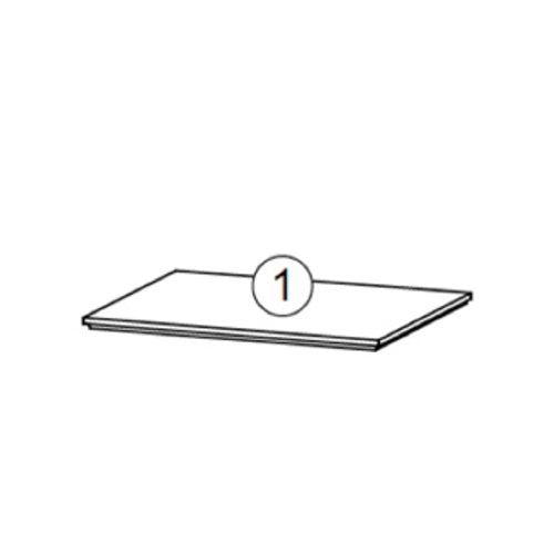 Ashland Tall Cabinet - Part 01 - Top Board