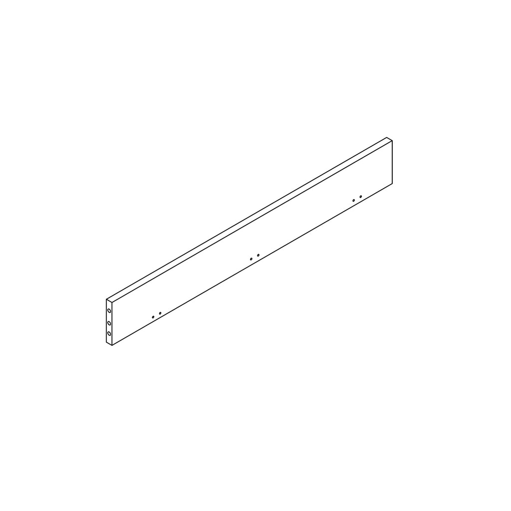 La Crosse 3-Hook Wall Shelf - Part 04 - Back Board